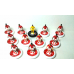 Subbuteo Andrew Table Soccer SC Internacional Porto Alegre 2017-18 on WSB Professional Bases